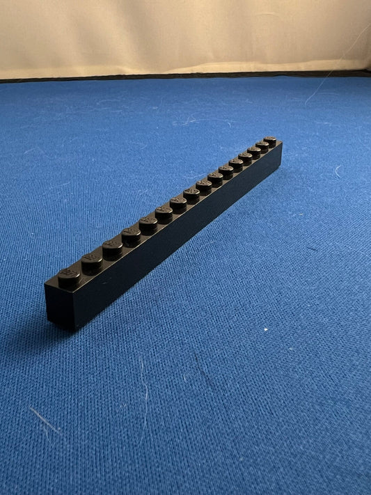 LEGO Brick 1 x 16 Black